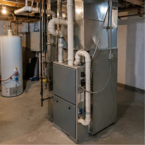 Marshall, MN home inspection — HVAC